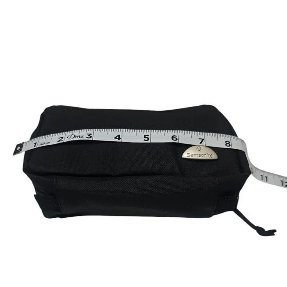 Samsonite Black Travel Toiletry Bag Hanging Organizer Makeup Case Storage‎